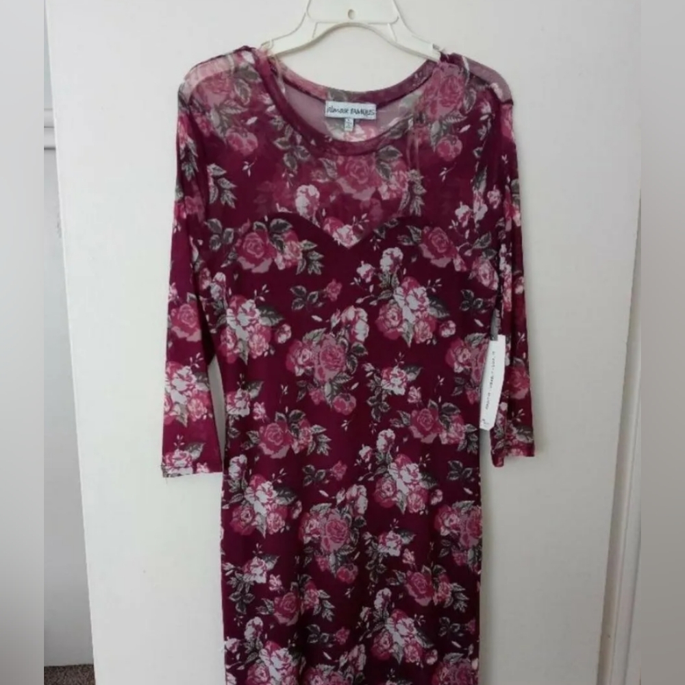Almost Famous Floral midi dress